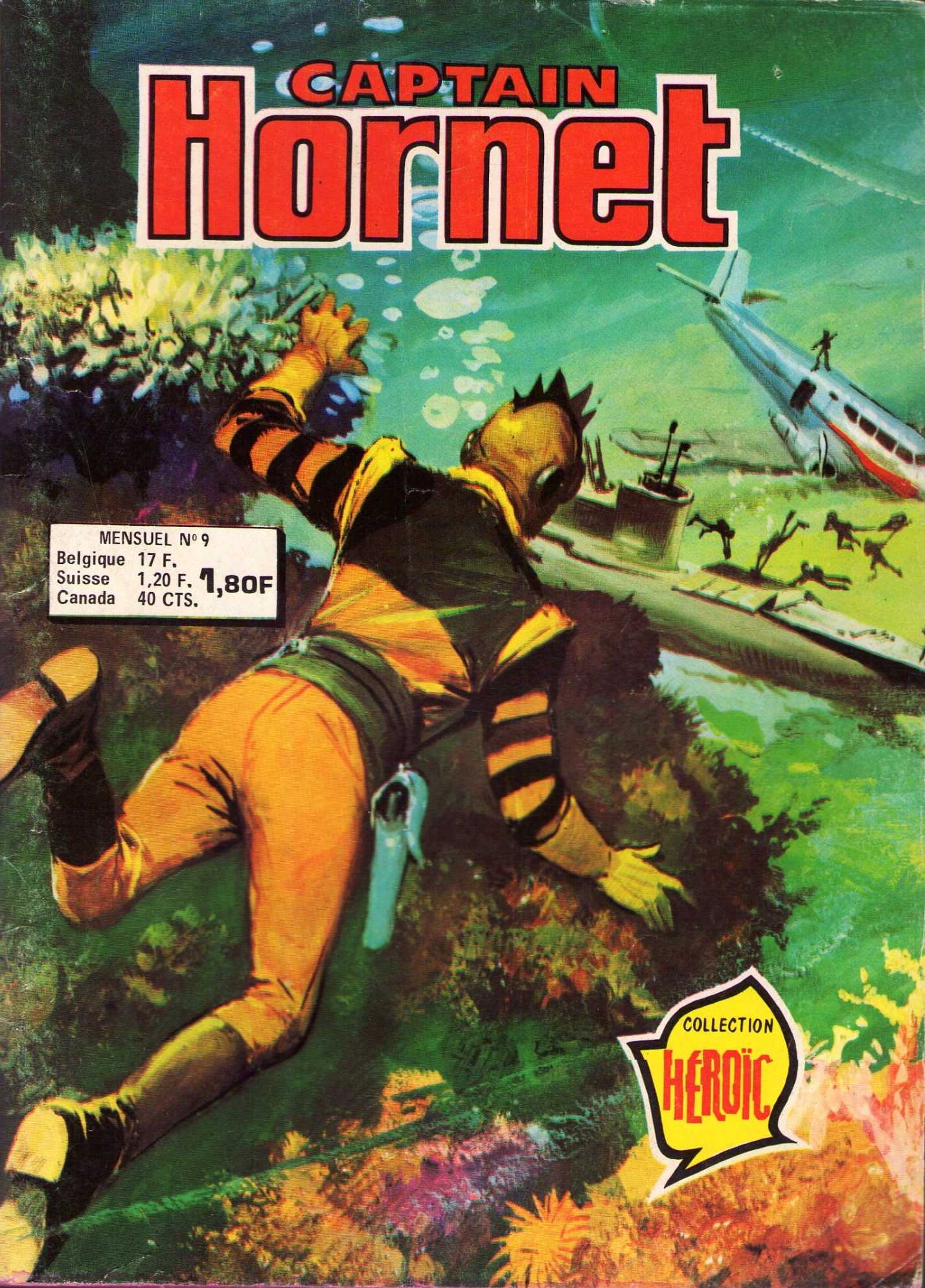 Scan de la Couverture Captain Hornet n 9